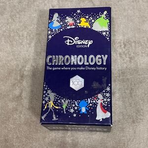 Disney Chronology Game Disney 100 Edition Complete Card Game Buffalo Games